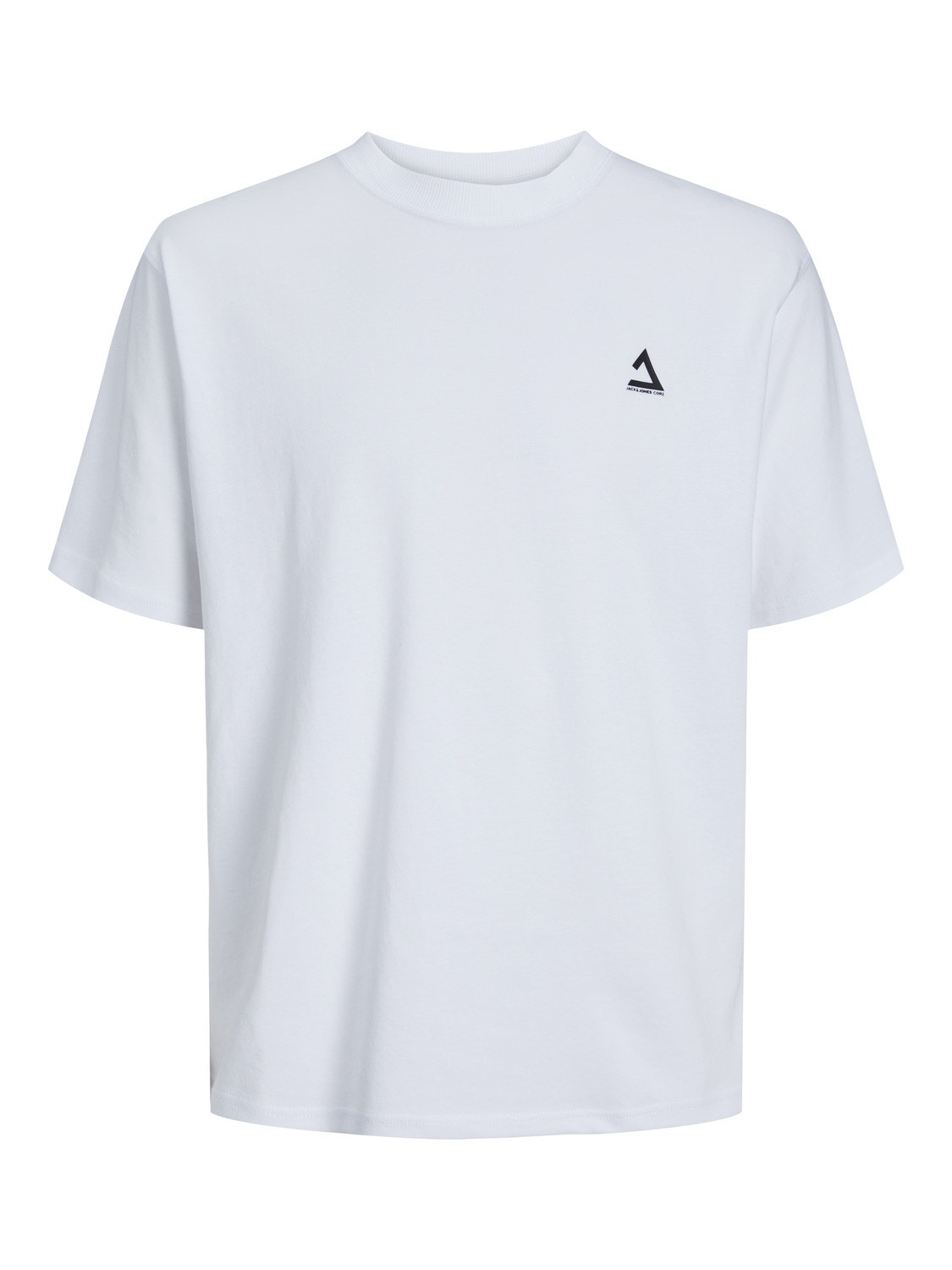 Jack & Jones Gedrukt Ronde hals T-shirt -White - 12253435