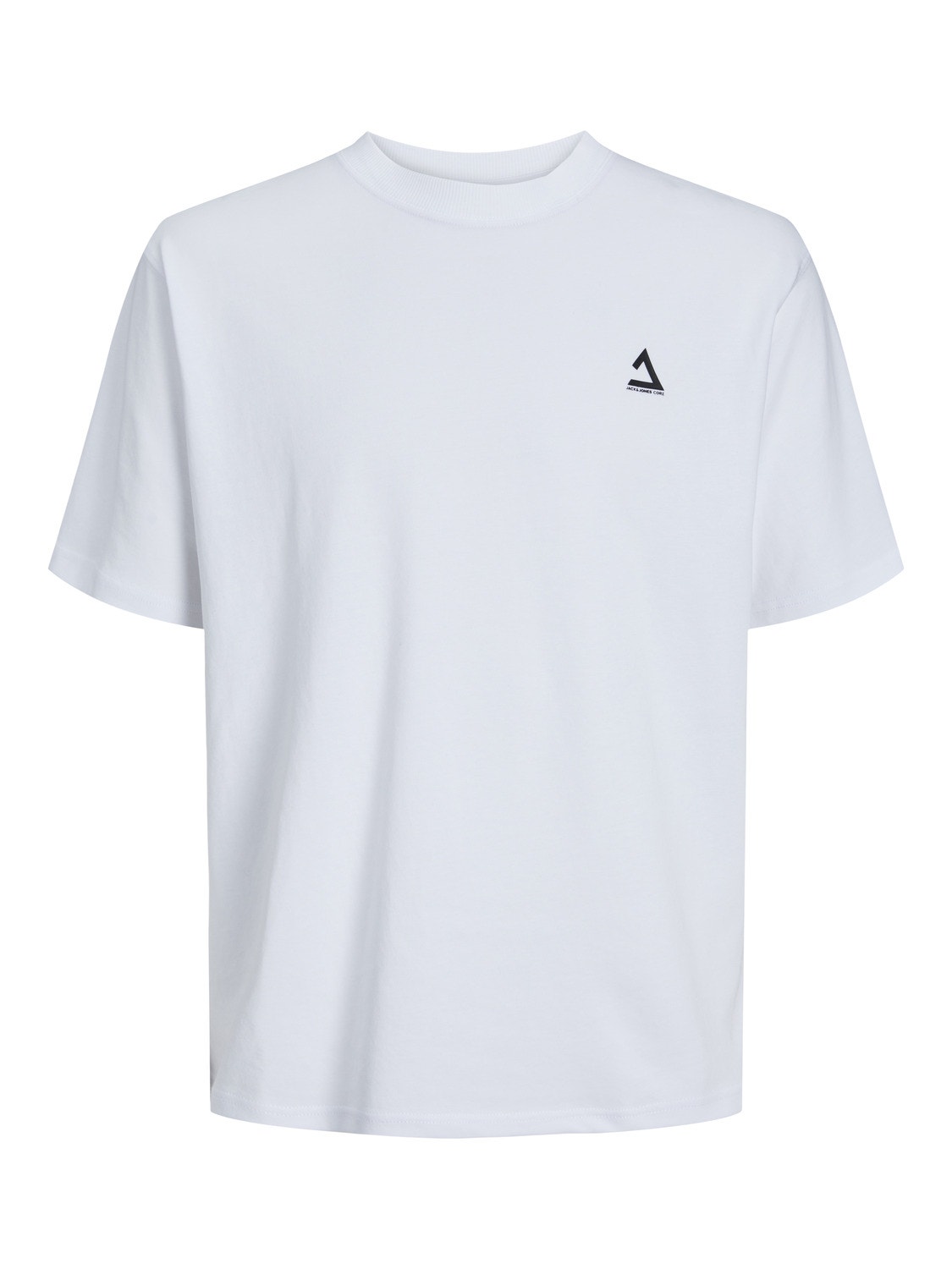 Jack & Jones Nyomott mintás Környak Trikó -White - 12253435