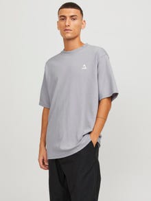 Jack & Jones Nadruk Okrągły dekolt T-shirt -High-rise - 12253435