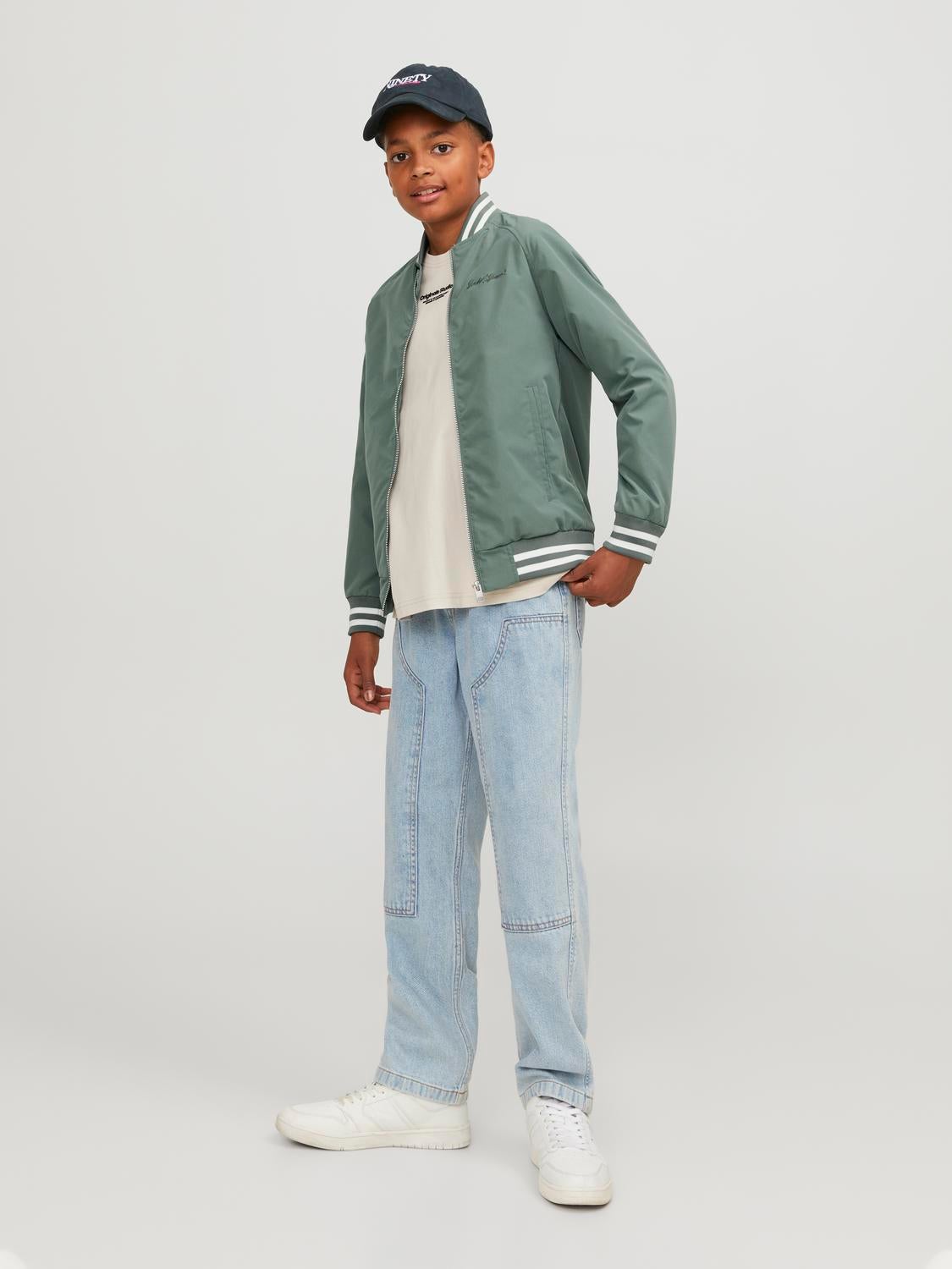 Bomber jacket For boys Medium Green Jack Jones