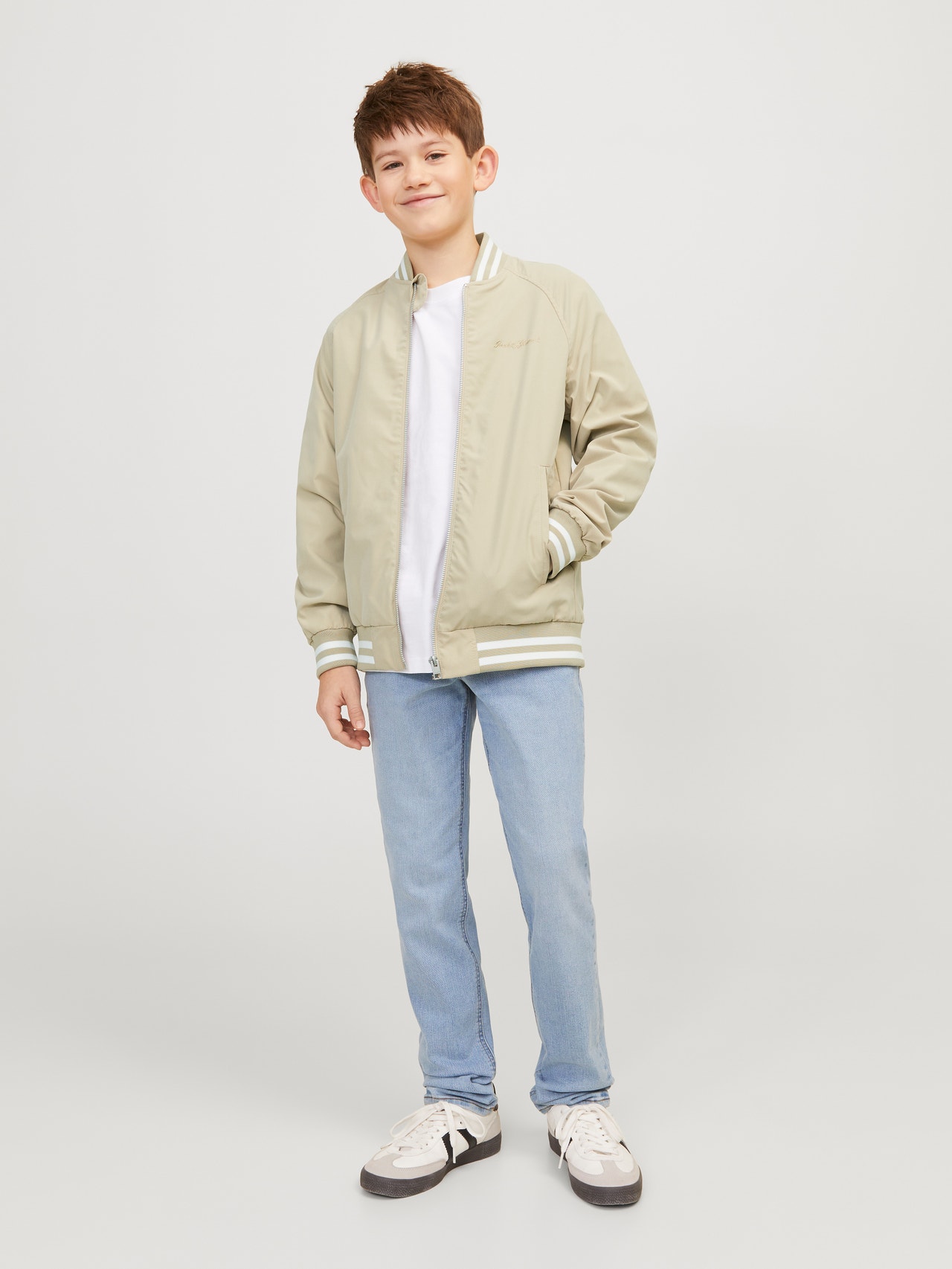 Jack & Jones Bomberdzseki Ifjúsági -Fields Of Rye - 12253440