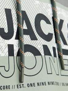 Jack & Jones Logotyp Huvtröje -Agave Green - 12253443