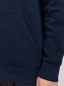 Jack & Jones Logo Hættetrøje -Navy Blazer - 12253443