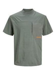 Jack & Jones T-shirt Imprimé Col rond -Agave Green - 12253457