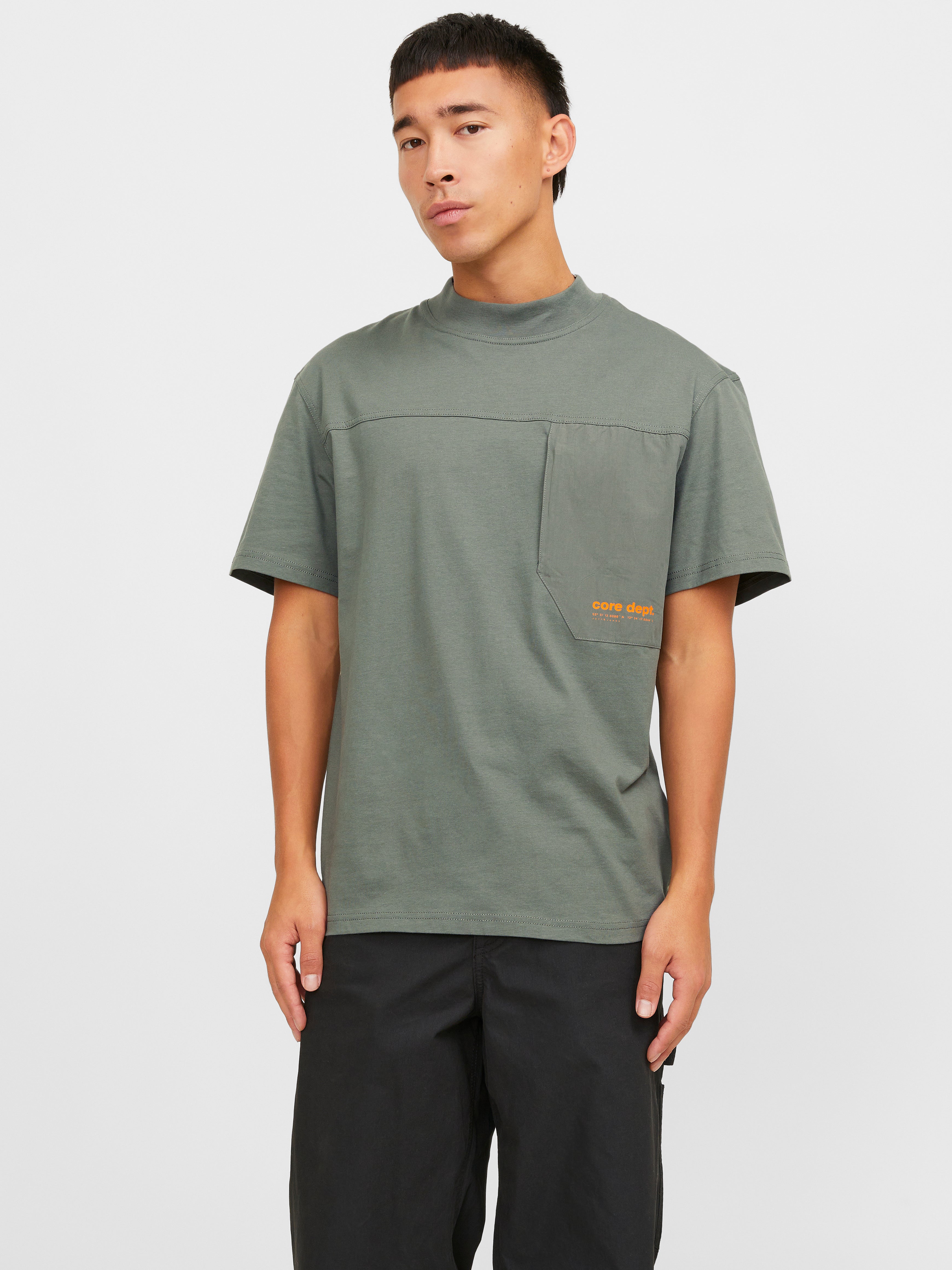 T-shirt Imprimé Col Rond - Jack & Jones - Modalova