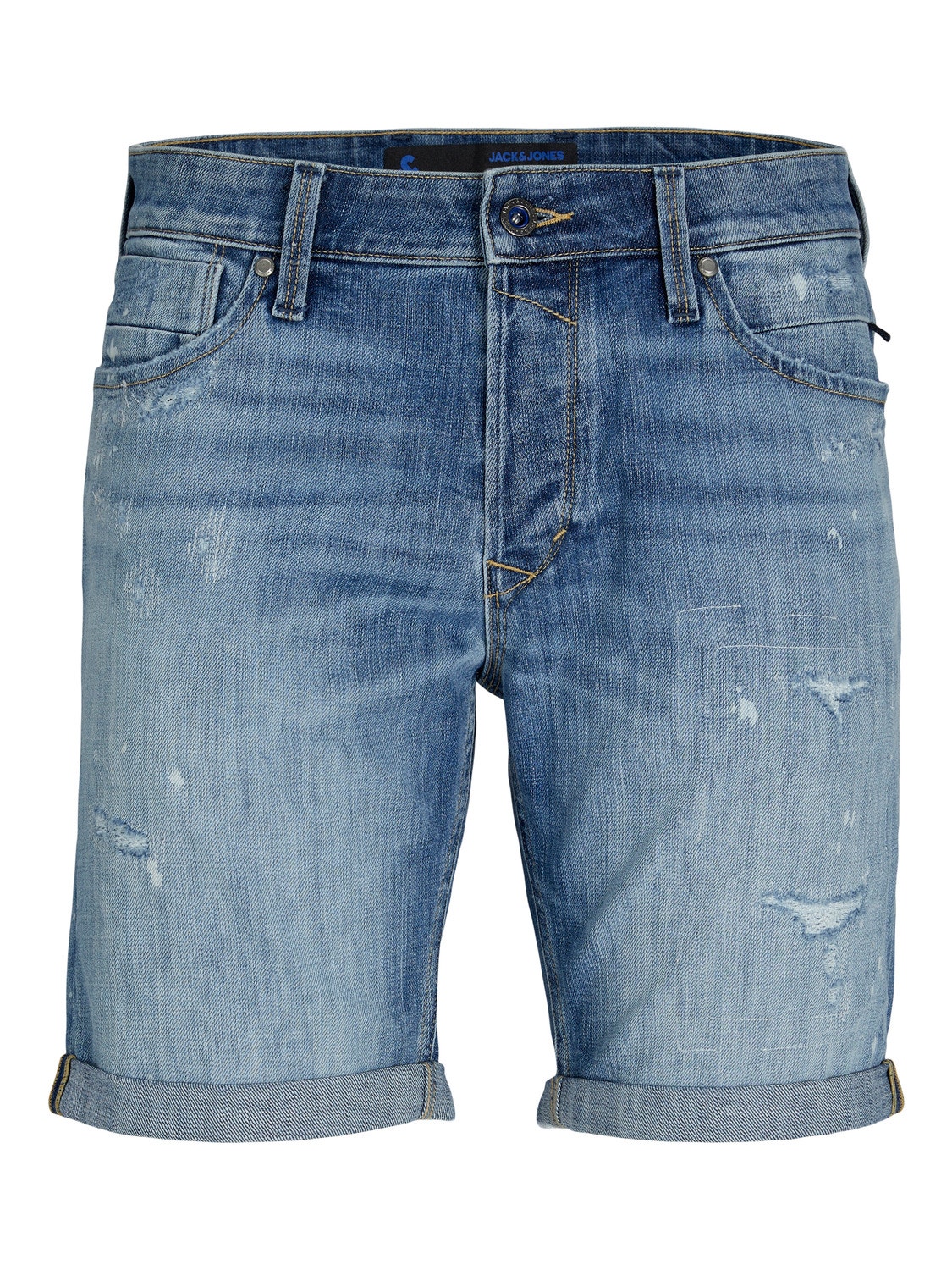 Jack & Jones Slim Fit Jeans-Shorts -Blue Denim - 12253493
