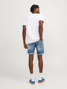Jack & Jones Slim Fit Jeans Shorts -Blue Denim - 12253493
