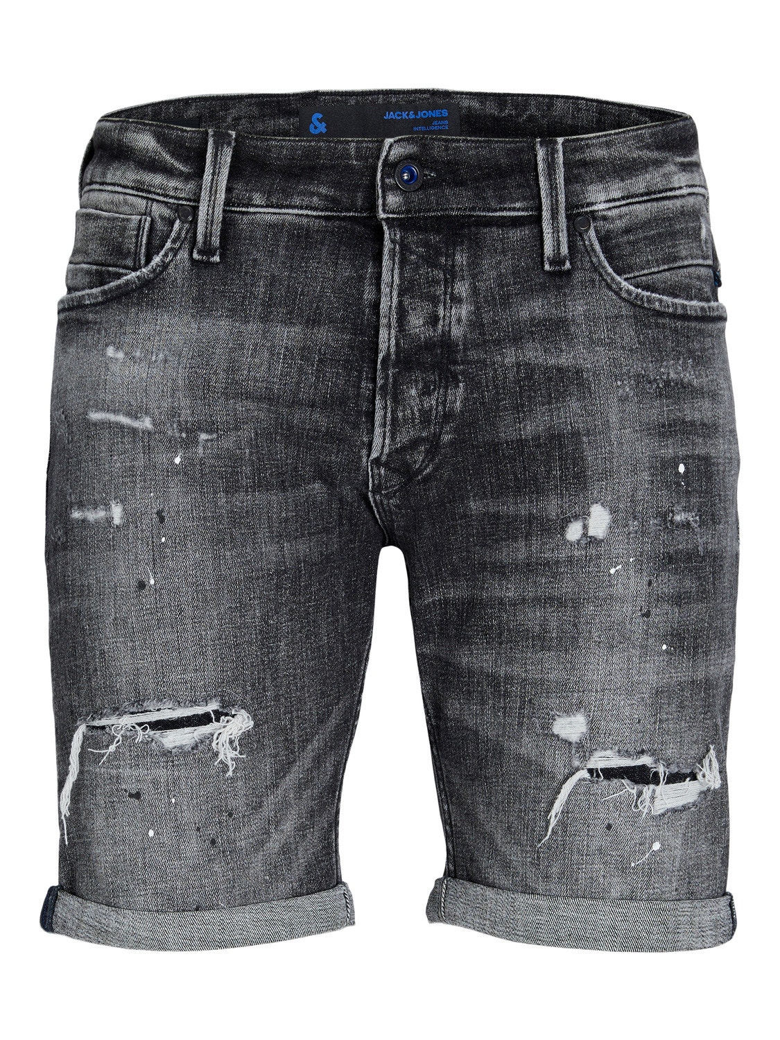 Jack & Jones Bermuda in jeans Slim Fit -Grey Denim - 12253494