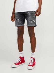Jack & Jones Slim Fit Jeans Shorts -Grey Denim - 12253494