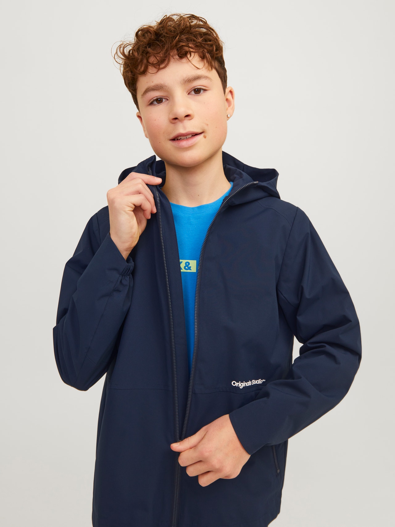 Jack & Jones Manteau softshell Pour les garçons -Navy Blazer - 12253503