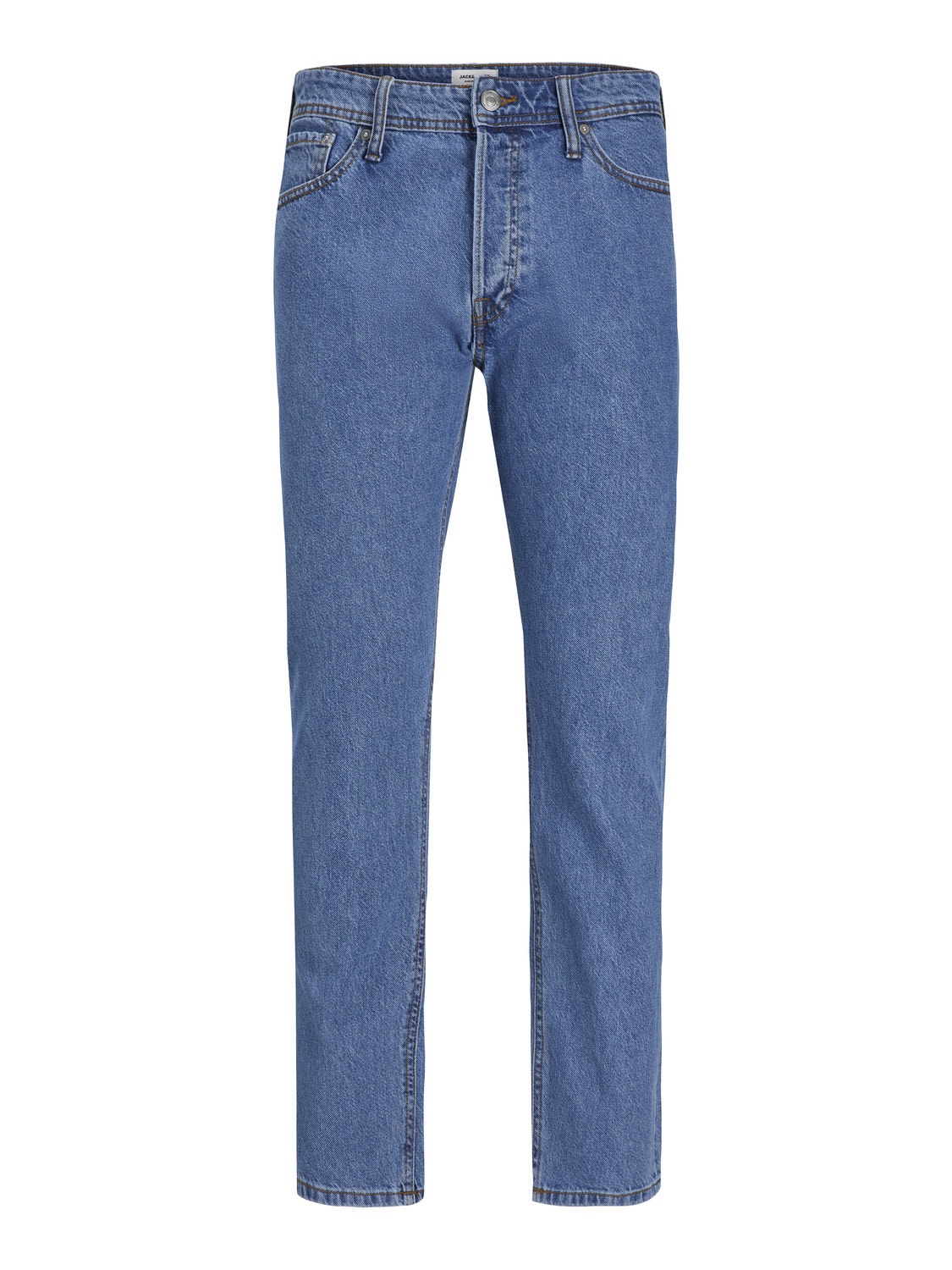 Jack & Jones JJICHRIS JJIORIGINAL SQ 954 Relaxed Fit Jeans Voor jongens -Blue Denim - 12253504