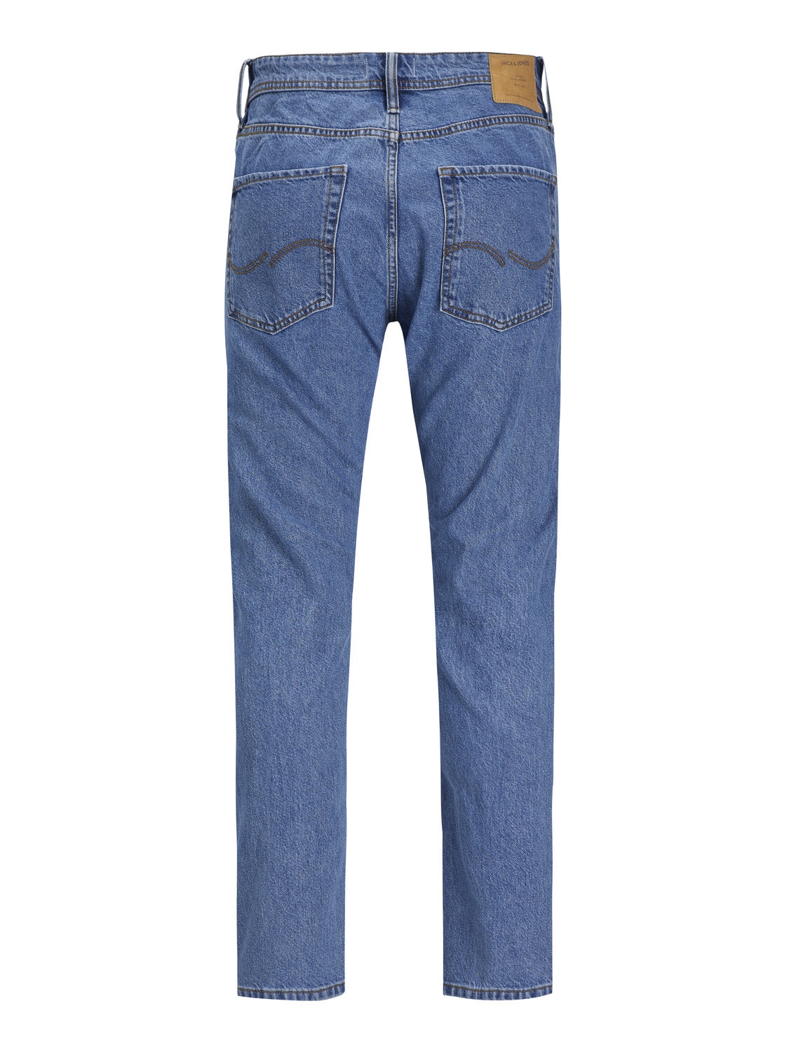 Jack & Jones JJICHRIS JJIORIGINAL SQ 954 Relaxed Fit Jeans För pojkar -Blue Denim - 12253504
