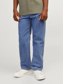 Jack & Jones JJICHRIS JJIORIGINAL SQ 954 Relaxed Fit Jeans Voor jongens -Blue Denim - 12253504