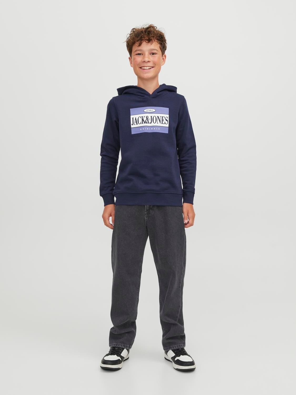 JJICHRIS JJIORIGINAL SQ 955 Relaxed Fit Jeans For boys