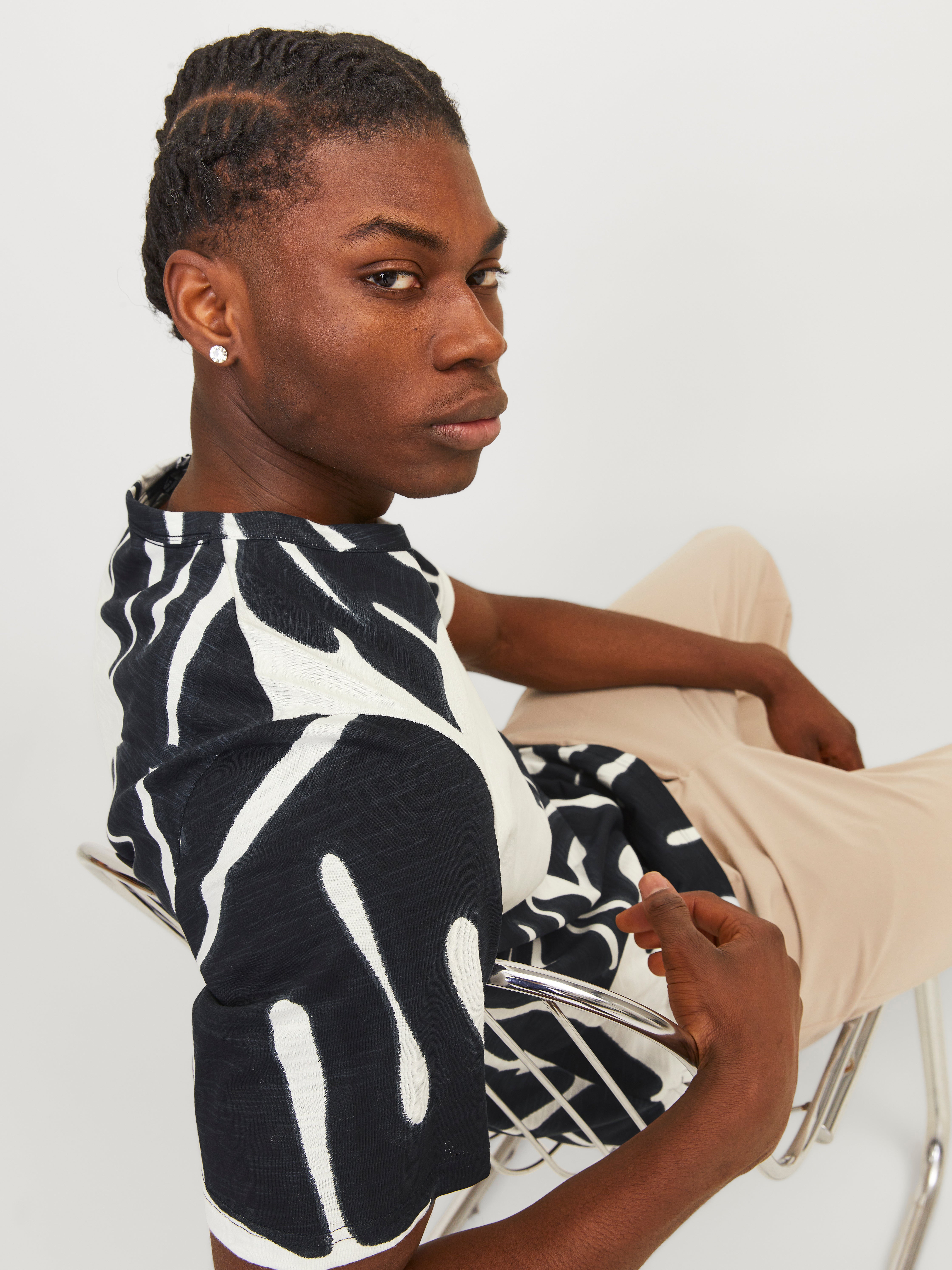 Jack & Jones All Over Print Crew neck T-shirt - 12253552