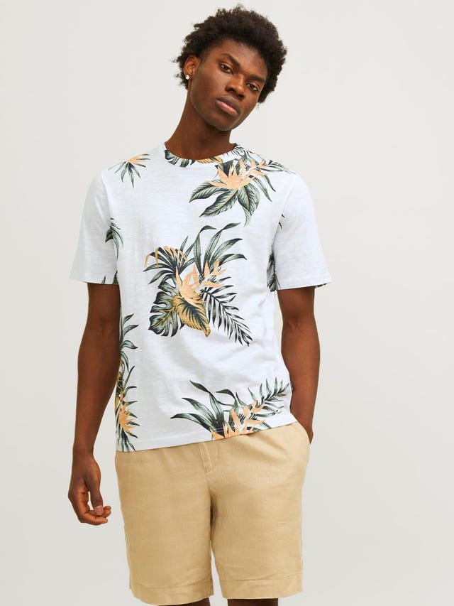 Jack & Jones All Over Print Crew neck T-shirt - 12253552