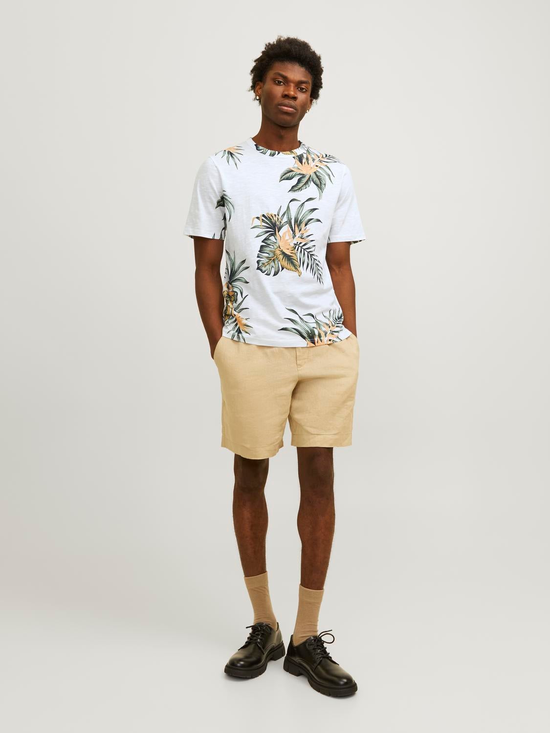 All Over Print Rundhals T-shirt
