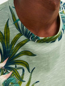 Jack & Jones Camiseta All Over Print Cuello redondo -Lily Pad - 12253552