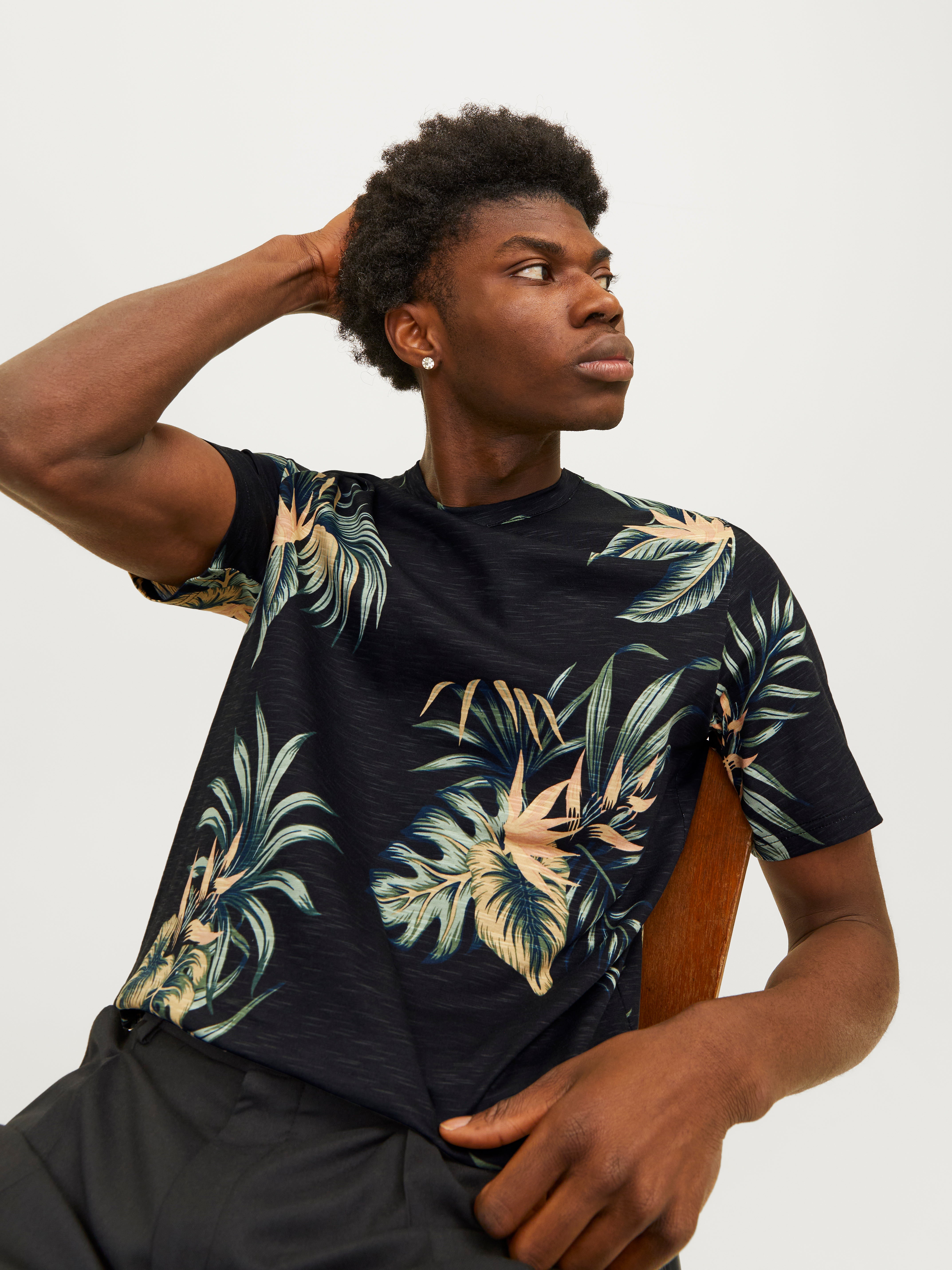 Jack & Jones All Over Print Crew neck T-shirt - 12253552