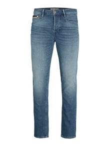 Jack & Jones JJIMIKE JJBLADE JJ 116 SN Tapered fit jeans -Light Blue Denim - 12253561