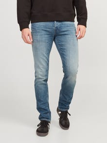 Jack & Jones JJIMIKE JJBLADE JJ 116 SN Tapered fit-farkut -Light Blue Denim - 12253561
