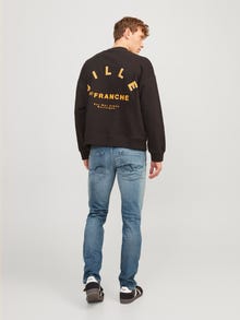 Jack & Jones JJIMIKE JJBLADE JJ 116 SN Tapered fit-farkut -Light Blue Denim - 12253561