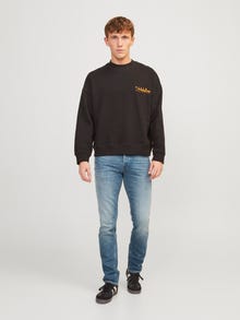 Jack & Jones JJIMIKE JJBLADE JJ 116 SN Tapered fit-farkut -Light Blue Denim - 12253561