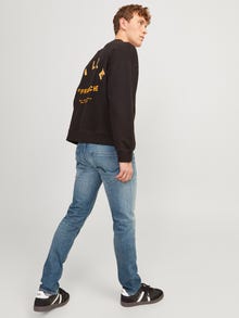 Jack & Jones JJIMIKE JJBLADE JJ 116 SN Tapered fit-farkut -Light Blue Denim - 12253561