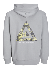 Jack & Jones Painettu Huppari -High-rise - 12253562