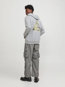 Jack & Jones Painettu Huppari -High-rise - 12253562