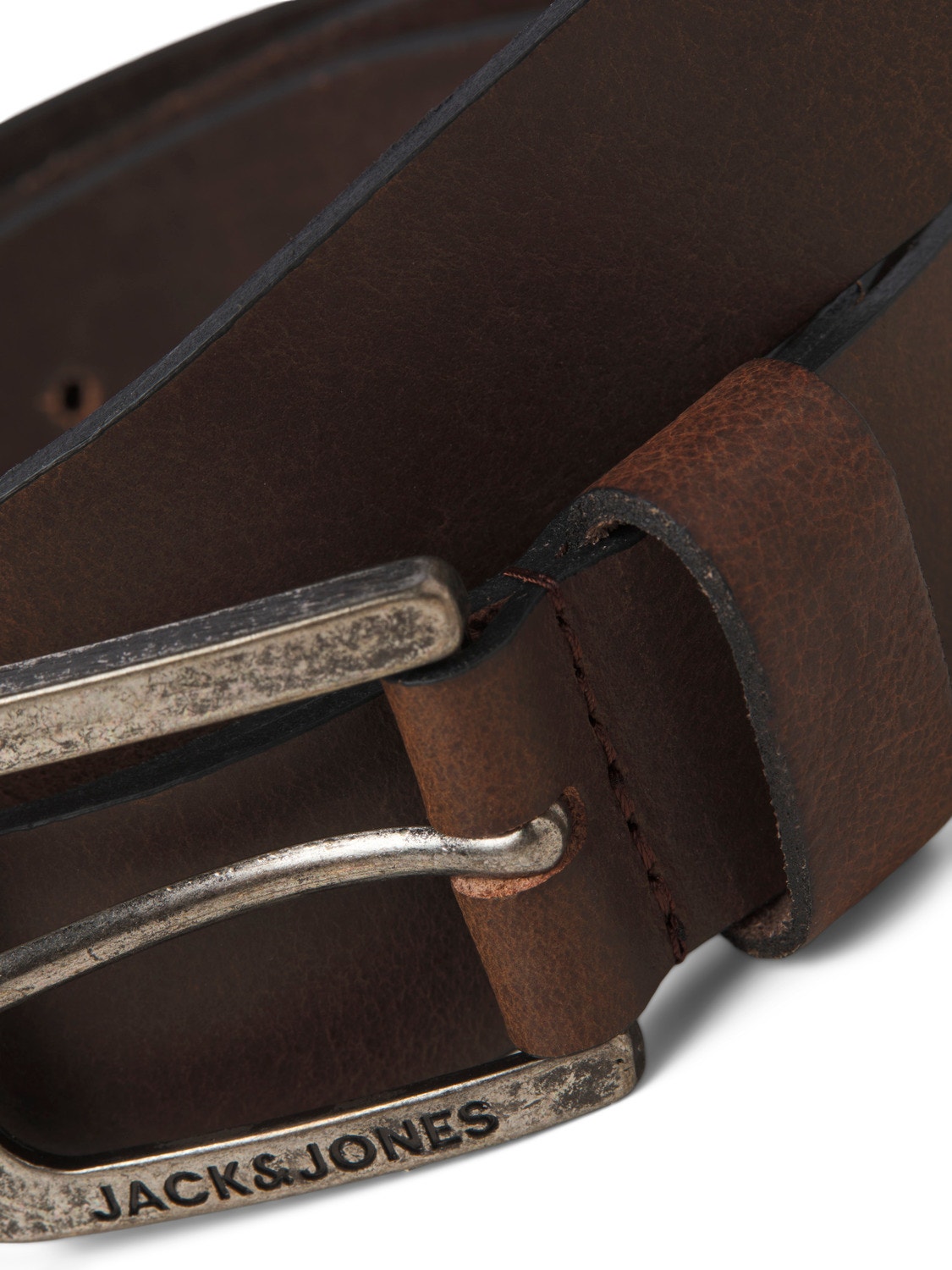 Jack & Jones Leather Belt -Brown Stone - 12253574