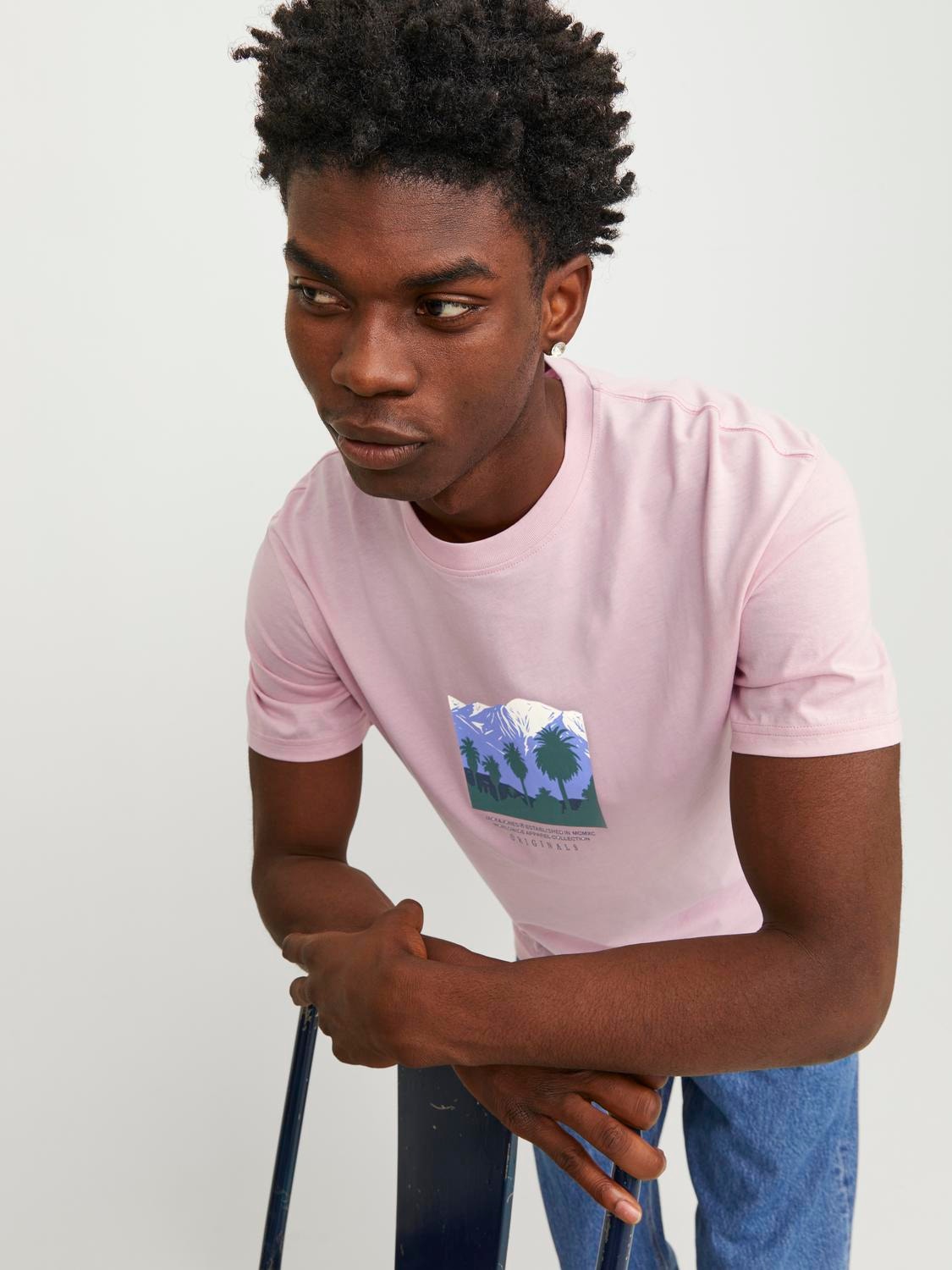 Mocha Washed V-Neck Top  Pink crewneck sweatshirt, V neck tops