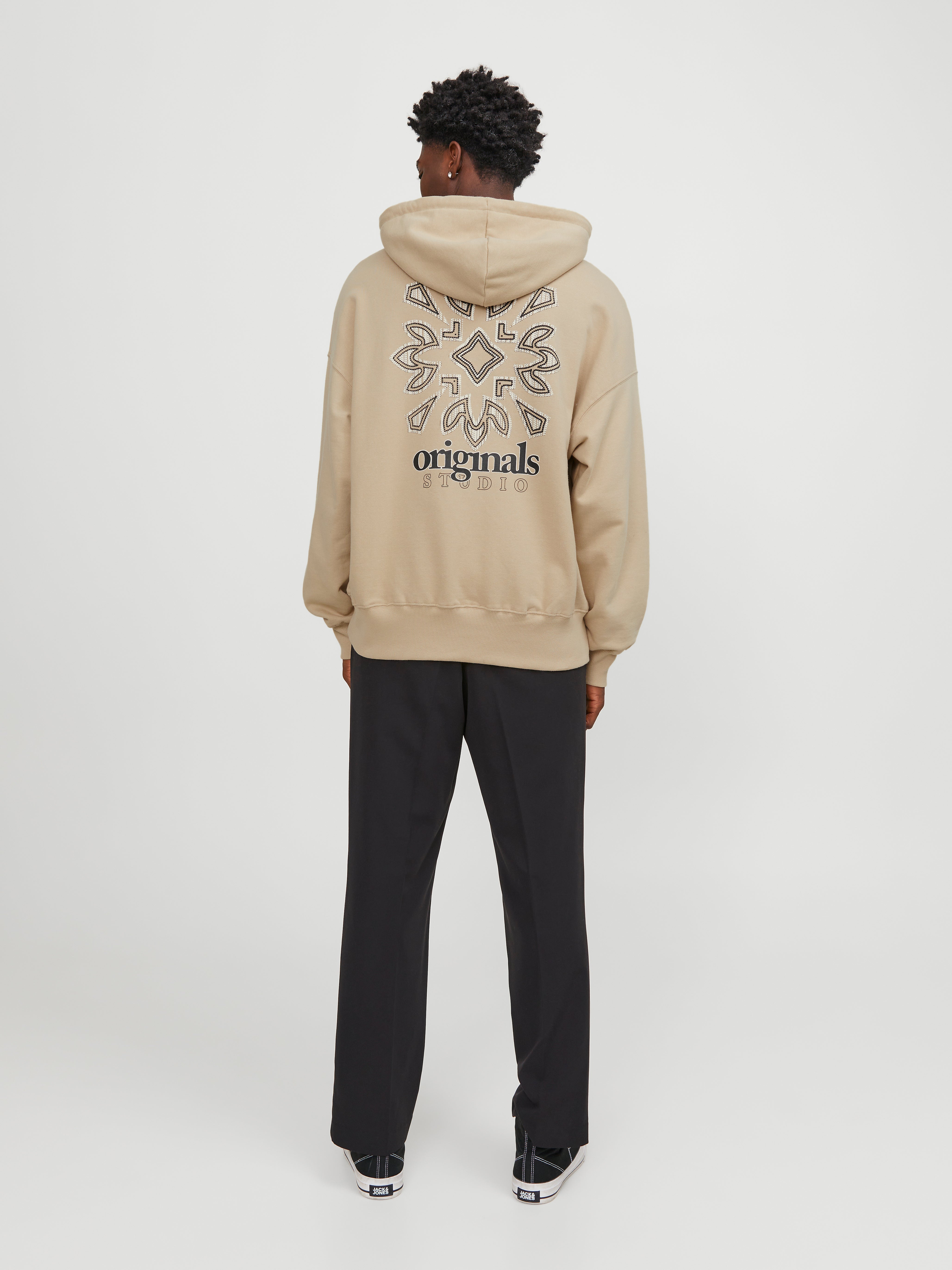 Sweat à Capuche Vintage Petrol - Gris Taille XL - Années 90, Style Street