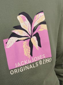 Jack & Jones Printed Crew neck Sweatshirt -Laurel Wreath - 12253655