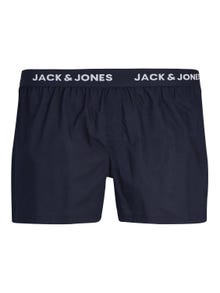Jack & Jones 3-pak Bokserki -Navy Blazer - 12253689