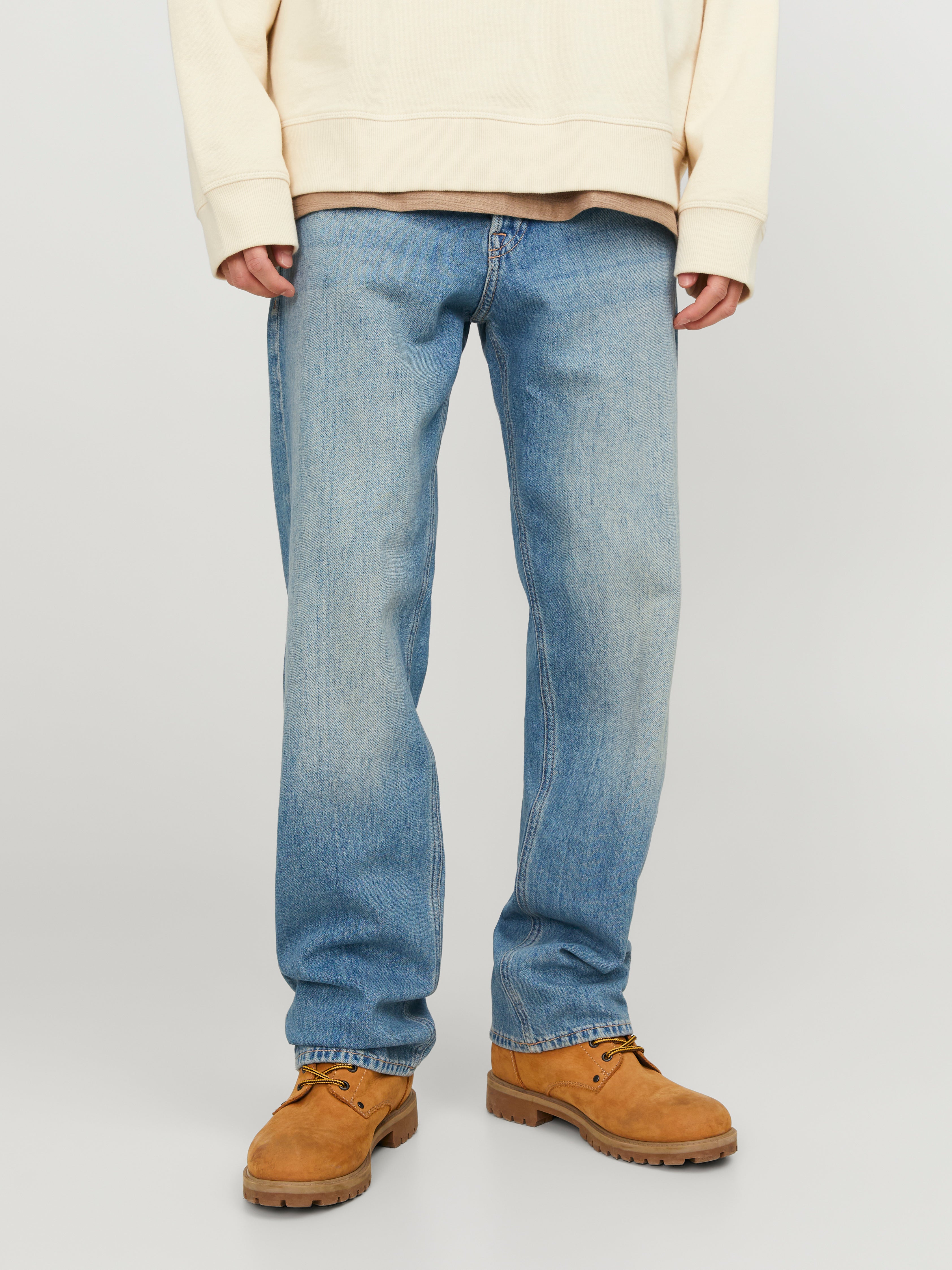 Jjieddie Jjoriginal Mf 607 Jean À Coupe Loose - Jack & Jones - Modalova