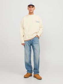 Jack & Jones JJIEDDIE JJORIGINAL AKM 607 NOOS Loose fit -Blue Denim - 12253698
