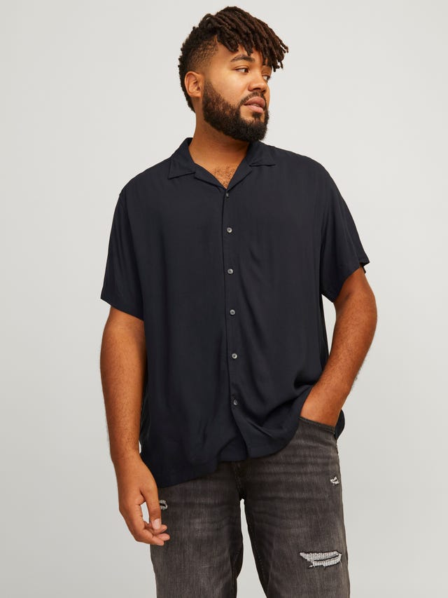 Jack & Jones Plus Size Camisa Relaxed Fit - 12253716