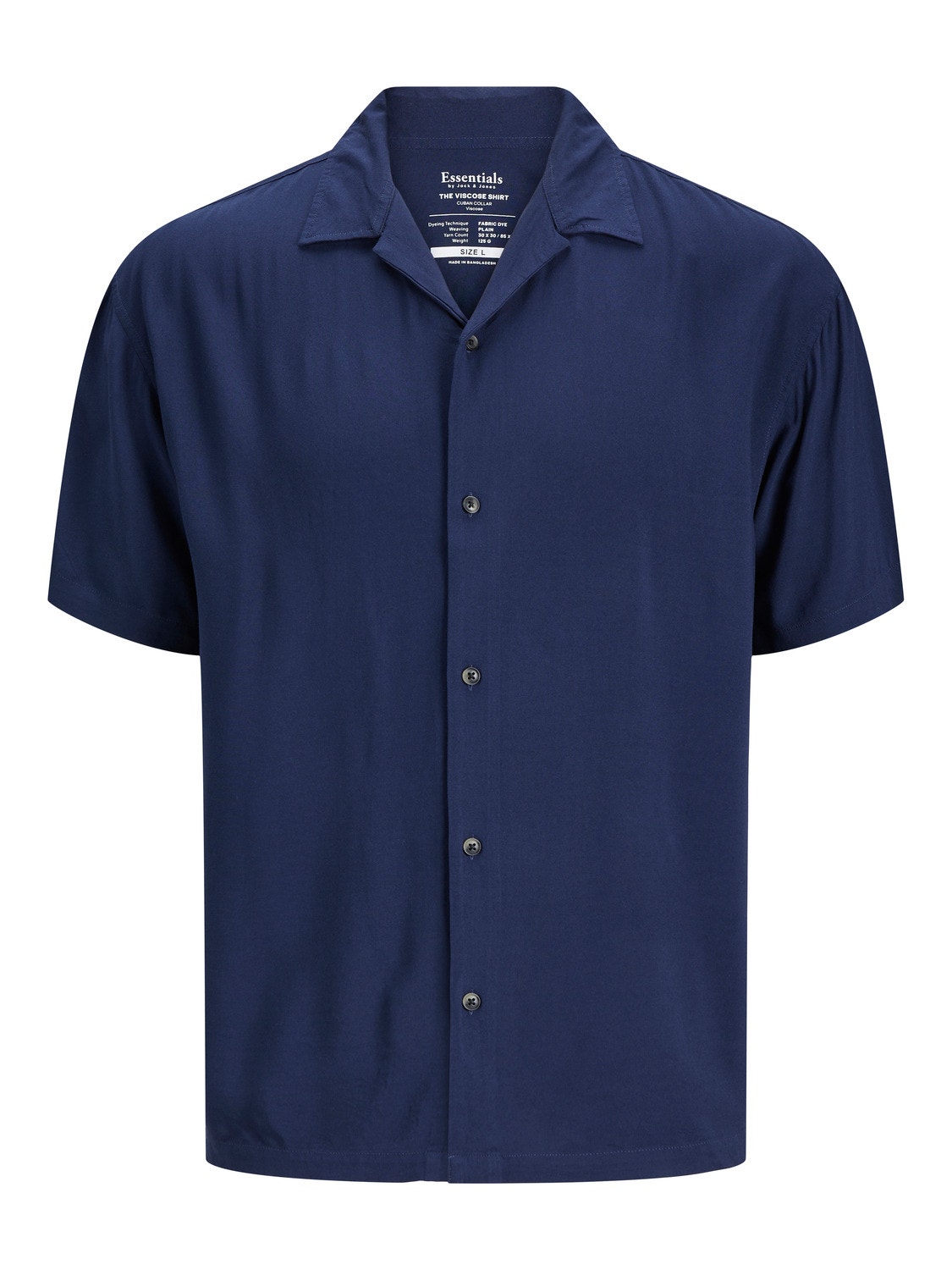 Jack & Jones Plus Size Relaxed Fit Skjorte -Navy Blazer - 12253716