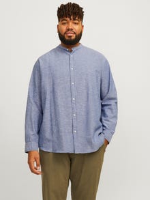 Jack & Jones Plus Size Slim Fit Overhemd -Faded Denim - 12253718