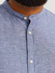 Jack & Jones Plus Size Camisa Slim Fit -Faded Denim - 12253718