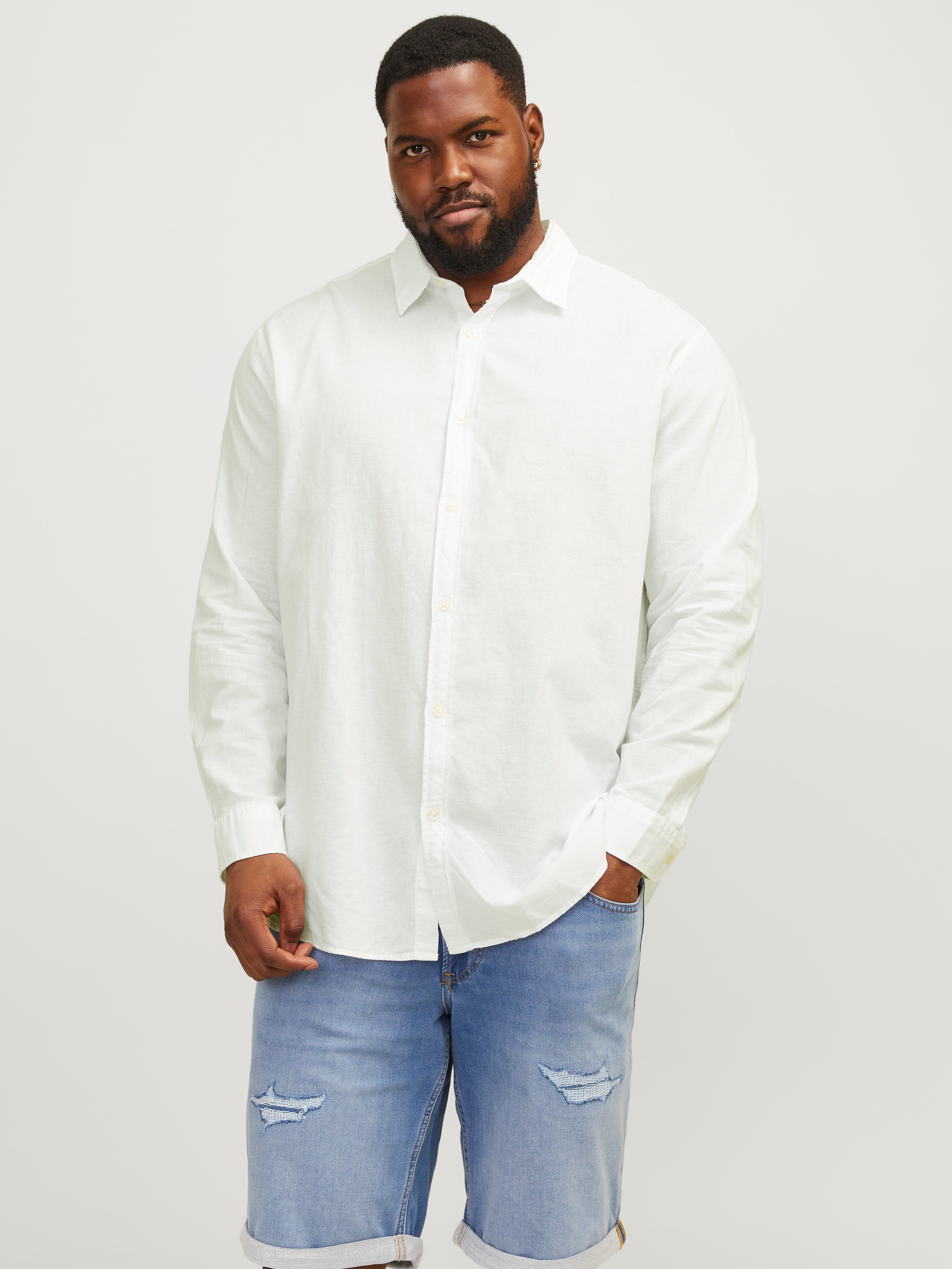 Jack & Jones Plus Size Slim Fit Hemd - 12253720