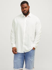 Jack & Jones Plus Size Slim Fit Skjorte -White - 12253720