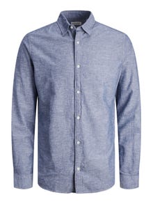 Jack & Jones Plus Size Slim Fit Skjorta -Faded Denim - 12253720