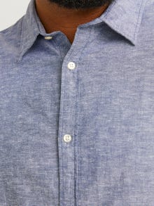 Jack & Jones Plus Size Slim Fit Skjorta -Faded Denim - 12253720