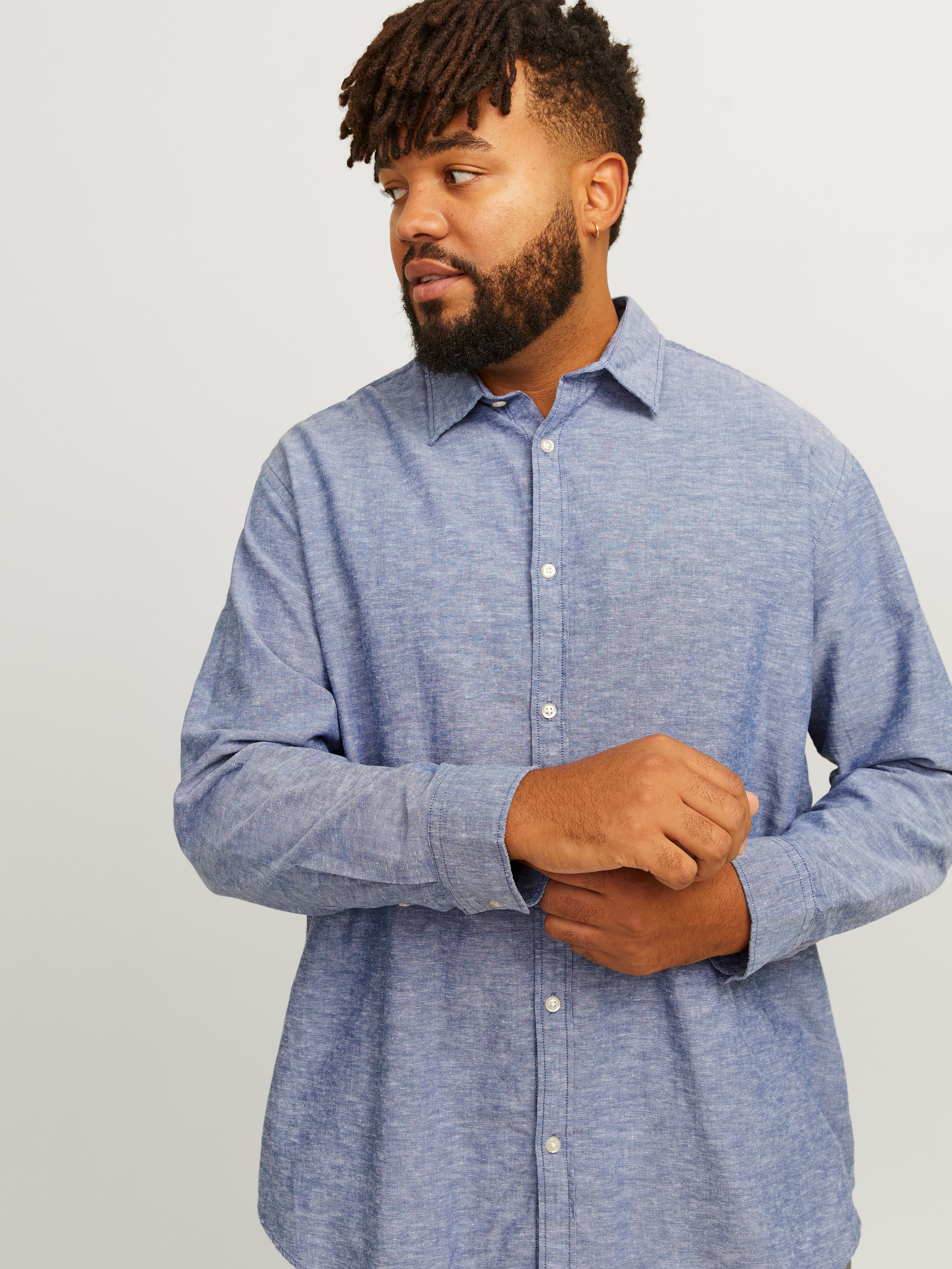 Jack & Jones Plus Size Slim Fit Shirt - 12253720