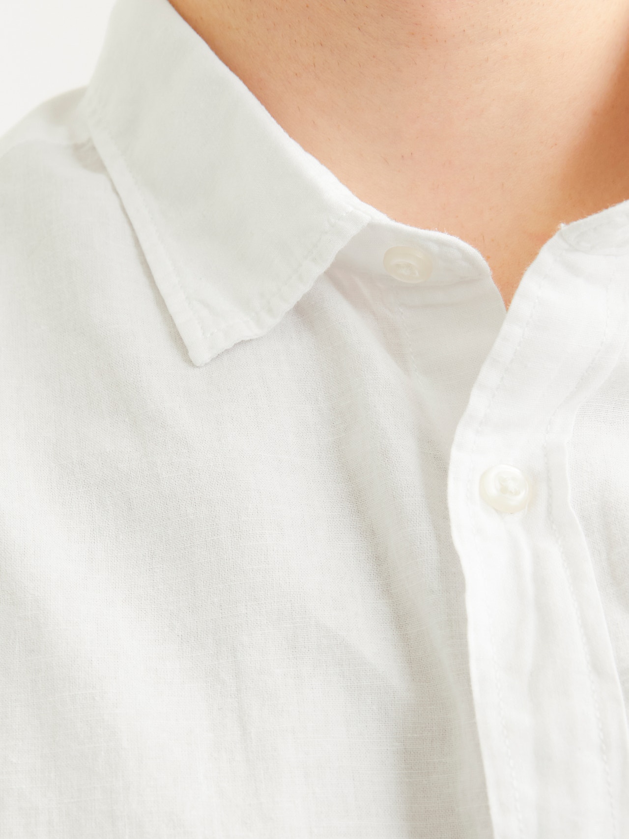 Jack & Jones Plus Size Slim Fit Shirt -White - 12253721