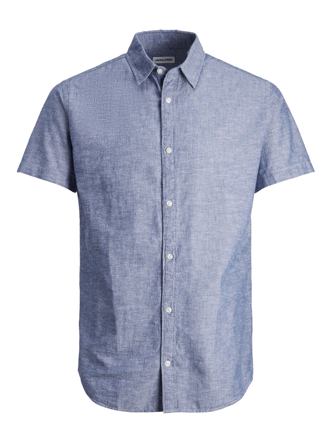 Jack & Jones Plus Size Slim Fit Skjorta -Faded Denim - 12253721