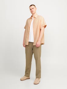 Jack & Jones Plus Size Slim Fit Skjorta -Apricot Ice  - 12253721