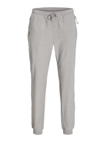 Jack & Jones Slim Fit Sweatpants -Light Grey Melange - 12253727